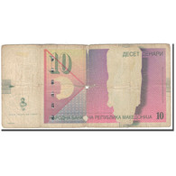 Billet, Macédoine, 10 Denari, 2003, KM:14d, B+ - North Macedonia