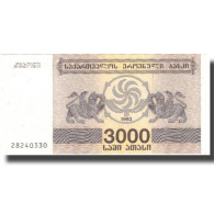 Billet, Géorgie, 3000 (Laris), 1993, 1993, KM:45, SPL - Georgia