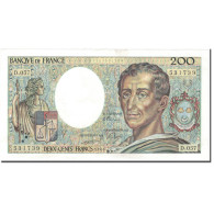 France, 200 Francs, 200 F 1981-1994 ''Montesquieu'', 1988, TTB+, Fayette:70.8 - 200 F 1981-1994 ''Montesquieu''