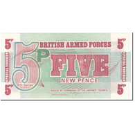 Billet, Grande-Bretagne, 5 New Pence, 1972, Undated (1972), KM:M47, NEUF - Britse Militaire Autoriteit