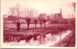 44 BASSE INDRE - L'Etier Et L'église - Basse-Indre