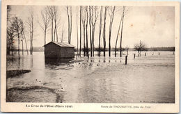 60 THOUROTTE - La Crue De L'Oise Mars 1910, Près Du Pont - Thourotte