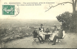 Delcampe - Argenteuil Vue Panoramique Prise De La Terrasse Des Vieux Moulins De Sannois - Argenteuil