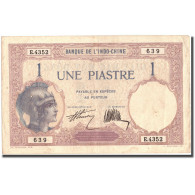 Billet, FRENCH INDO-CHINA, 1 Piastre, KM:48b, TTB - Indochina