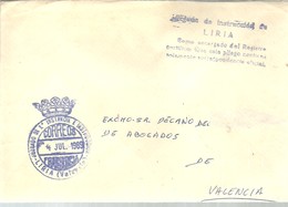 CARTA   1989  LIRIA - Franchise Postale