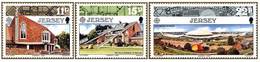 EUROPA - CEPT 1987 - Jersey - 3 Val Neufs // Mnh - 1987