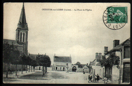 45, Ouzouer Sur Loire, La Place De L'eglise - Ouzouer Sur Loire