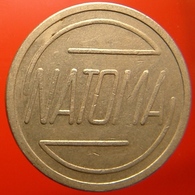 KB306-1 - NATOMA Ned. Automaten Mij - Den Haag - WM 22.5mm - Koffie Machine Penning - Coffee Machine Token - Profesionales/De Sociedad