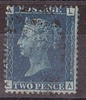 GB - 1858/64 - N° 27 - Pl 13 - Victoria - AL-LA - Usati