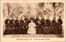 ASIE - SRI LANKA - CEYLAN -- Mission  - Clergé Séculier  Indigène De Colombo - Sri Lanka (Ceylon)