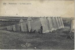 Middelkerke    -    Le Puits Penché.     -   Mooie Kaart!   1910  Naar   Bruxelles - Mont-Saint-Guibert