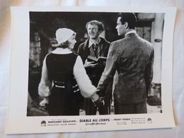 Diable Au Corps ,henry Fonda, Margaret Sullivan (retirage) - Beroemde Personen