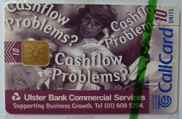 IRELAND - CallCard - Chip - 1165 - Ulster Bank - 10 Units - Ltd Special Edition -  Mint Blister - Irlanda
