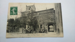 Carte Postale (  P4 ) Ancienne La Tour D Aigues , L église - La Tour D'Aigues