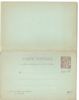 Monaco, Entier Postal : CPRP 10c Brun Sur Vert Albert - Ganzsachen