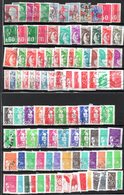 Lot De 100 TP Modernes -oblitérés -courants France - Vrac (max 999 Timbres)