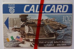 IRELAND - CallCard - Chip -1131 - Visit Of John F Kennedy - 100 Units - Mint Blister - Irlanda