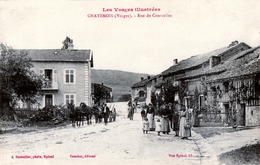 88. VOSGES - CHÂTENOIS. Rue De Courcelles. - Chatenois