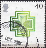 GREAT BRITAIN 2001 Centenary Of Nobel Prizes: 40p Medicine - Used Stamps