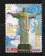 VATICAN 2013 WORLD YOUTH GATHERING IN BRAZIL - Used Stamps