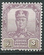 Johore   - Yvert N°  63 *   -  Po 62129 - Johore