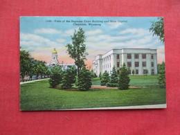 Supreme Court Building & State Capitol  Wyoming > Cheyenne>-----  > Ref 3234 - Cheyenne