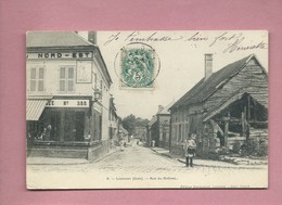 CPA -  Lassigny  -(Oise) - Rue Du Rhônel - Lassigny