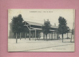 CPA -  Lassigny  -(Oise) - Place Du Marché - Lassigny