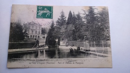 Carte Postale ( P5  ) Ancienne La Tour D Aigues , Parc Et Chateau De Malafaire - La Tour D'Aigues