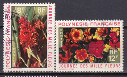 Polynésie Journée Des Mille Fleurs N°83-84 Oblitéré - Oblitérés