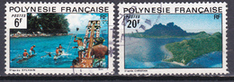 Polynésie Paysages  N°99-102 Oblitéré - Oblitérés