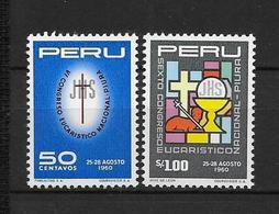 LOTE 1877  ///  (C010)  PERU  -  YVERT Nº: 452/453 **MNH   ¡¡¡ LIQUIDATION !!! - Perú