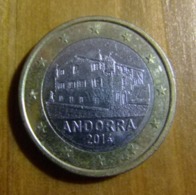 ANDORRA / ANDORRE 1 EUROS 2014  La Casa De La Vall - Andorre