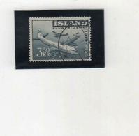 ISLANDE    1959  Poste Aérienne Y.T. N° 30  Oblitéré - Luchtpost