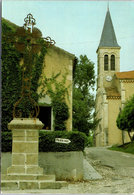 32 CASTERA VERDUZAN - L'église Et La Croix - Castera