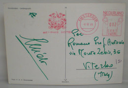 1969 EMA  Memphis Hotel Amsterdam Olanda  Cartolina - Franking Machines (EMA)