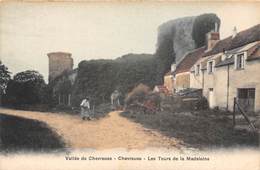 78-CHEVREUSE- VALLE DE CHEVREUSE- LES TOURS DE LA MADELEINE - Chevreuse