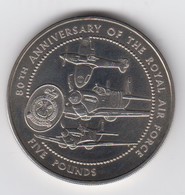 Guernsey 1998 RAF 80th Anniv. £5 Encapsulated - Guernesey