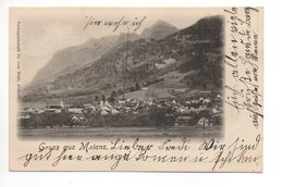 Gruss Aus MALANS Gel. 1902 N. Celerina - Celerina/Schlarigna