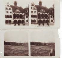 2 Antiche Foto Stereoscopiche Germania 1904 - Stereoscoopen