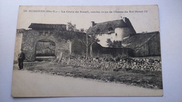 Carte Postale ( P6 )  Ancienne De Bessines , La Croix Du Breuil - Bessines Sur Gartempe