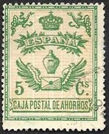 ESPAGNE  1918  - Fiscal  N°  25   Avec Chiffre De Contrôle Au Dos - Oblitéré - Post-fiscaal