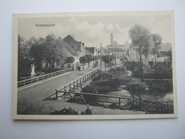 BABENHAUSEN , Strasse, Schöne Karte Um 1910 - Babenhausen