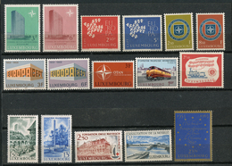 Luxembourg.16 Diff. MINT - Collezioni