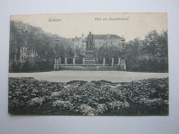 BOCHUM , Denkmal,  Schöne Karte Um  1909 - Bochum