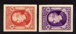 Slowakei / Slovakia, 1939, Mi 37-38 D ** [240319XXIV] - Unused Stamps