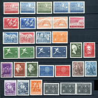 Sweden. A Collection Of 55 Stamps + 1 Block - All */** - Sammlungen