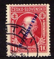 Slowakei / Slovakia, 1939, Mi 25 A, Gestempelt [240319XXIV] - Usati