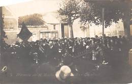 78-LE-MESNIL-SAINT-DENIS- CARTE-PHOTO- INAUGURATION DU MONUMENT AUX MORTS POUR LA PATRIE DISCOURS - Le Mesnil Saint Denis