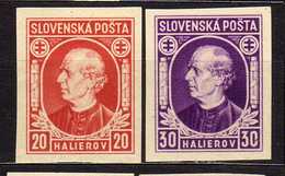 Slowakei / Slovakia, 1939, Mi 37-38 D * [240319XXIV] - Unused Stamps